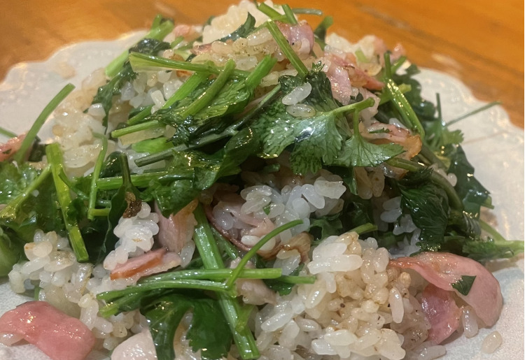 パクパクっ!パクチーライス